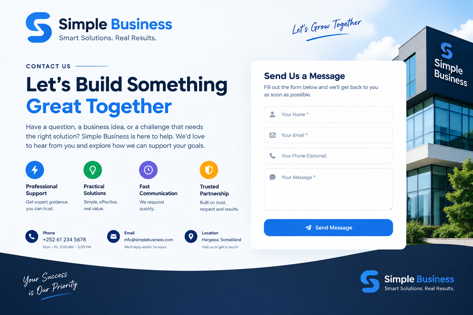 Simple Business. Smart Solutions. Real Results