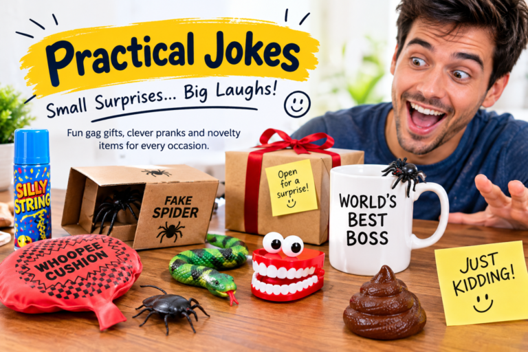Practical Jokes: Fun, Funny, and Memorable Pranks for Every Occasion